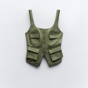 Utility Vest - beautiful top! Never worn
